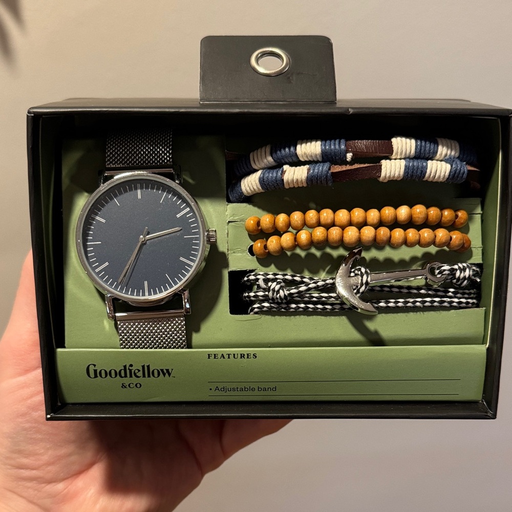 Goodfellow & Co Watch and Bracelet Boxed Set